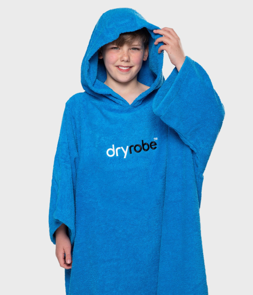 Dryrobe Kids Organic Cotton Towel Robe waterworldsports.co.uk