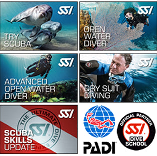 SSI & PADI Dive School Courses