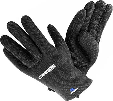 Cressi High Stretch Neoprene Gloves (5mm) - waterworldsports.co.uk