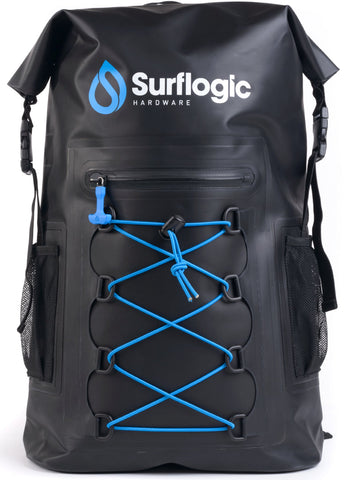 Surflogic Prodry Waterproof Backpack 30L Black - waterworldsports.co.uk