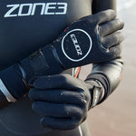 ZONE3 Neoprene Heat-Tech Warmth Swim Gloves (3.5mm) - waterworldsports.co.uk