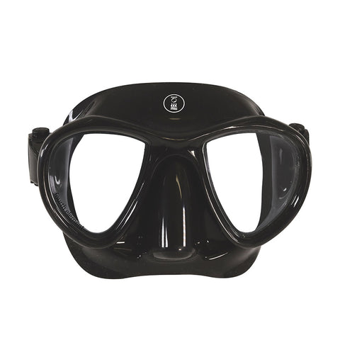 Fourth Element Aquanaut Freediving Mask Black (Clarity) - waterworldsports.co.uk