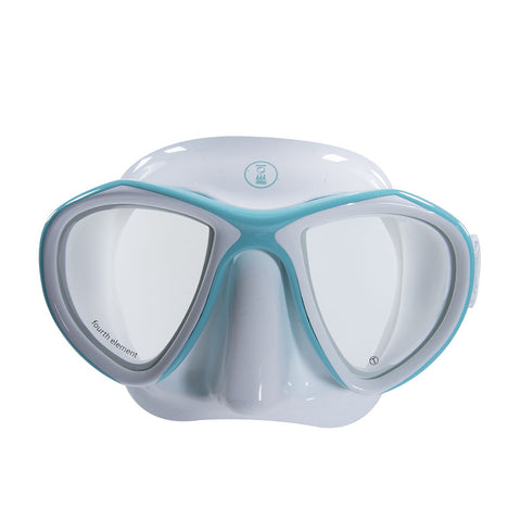Fourth Element Aquanaut Freediving Mask White (Clarity) - waterworldsports.co.uk