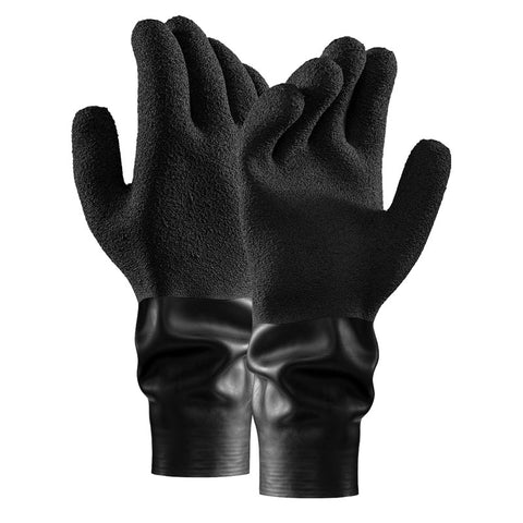 Waterproof Latex Dry-gloves HD (2mm) (Long) - waterworldsports.co.uk