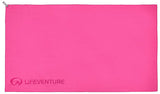 Lifeventure SoftFibre Advance Trek Towel, Pink - waterworldsports.co.uk