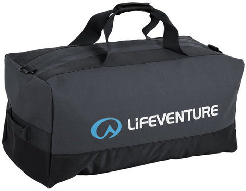 Lifeventure Expedition Duffle 100L, Black/Charcoal - waterworldsports.co.uk
