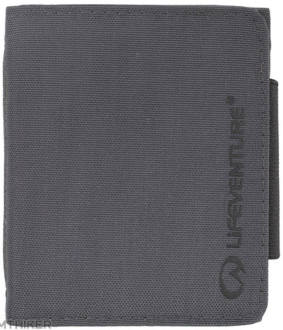 Lifeventure RFiD Charger Wallet with power bank, Recycled, Grey - waterworldsports.co.uk