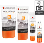 Lifesystems Mountain SPF50+ Sun Cream (100ml) - waterworldsports.co.uk