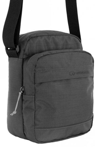 Lifeventure RFiD Shoulder Bag, Recycled, Grey - waterworldsports.co.uk
