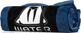 Waterproof Branded 100% Velour Cotton Beach Towel with Strap-Loop - waterworldsports.co.uk