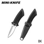 TUSA FK10 Mini BC Dive Knife (Pointed Tip) - waterworldsports.co.uk