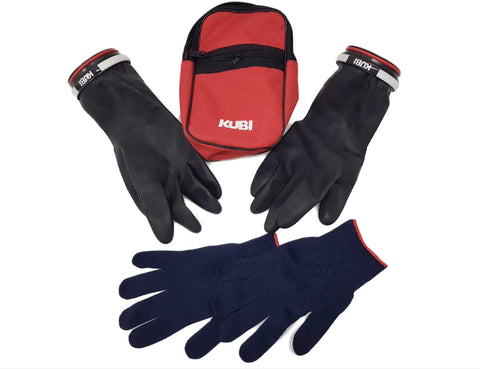 KUBI Dry Glove System c/w 80mm Ring Gloves - waterworldsports.co.uk