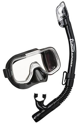 TUSA SPORT Dive Mask and Snorkel Set YOUTH PRO (UC2022) - waterworldsports.co.uk