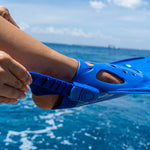 TUSA SPORT UF0103 Compact Snorkelling Travel Fins - waterworldsports.co.uk