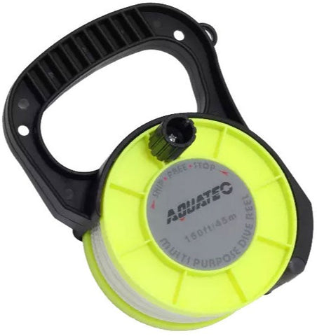 Aquatec Multi-Function Reel for Diving (with Safety Stop Switch) - waterworldsports.co.uk
