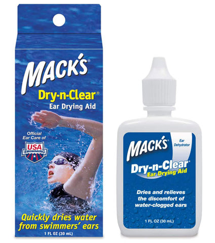 MACK's Dry-n-Clear Ear Drying Aid Help Relieve the Discomfort of Water-Clogged Ears - waterworldsports.co.uk