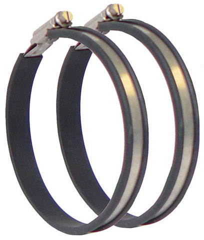 Metalsub Stainless Hose Clips with Protective Rubber - waterworldsports.co.uk